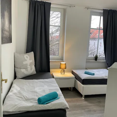 Hanseviertel - 2 Schlafzimmer - 4 Betten - Gratis Pkw Stellplatz - Smarttv Erfurt