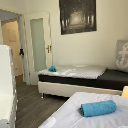 Hanseviertel - 2 Schlafzimmer - 4 Betten - Gratis Pkw Stellplatz - Smarttv *