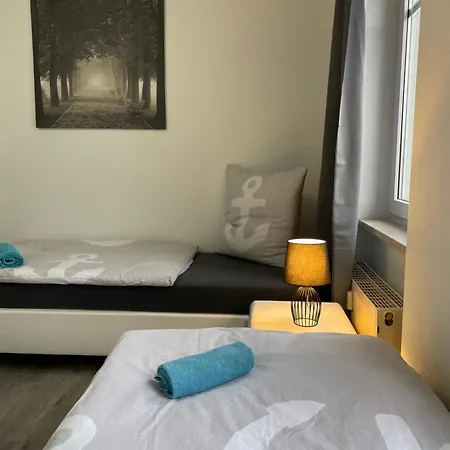 Hanseviertel - 2 Schlafzimmer - 4 Betten - Gratis Pkw Stellplatz - Smarttv Apartment